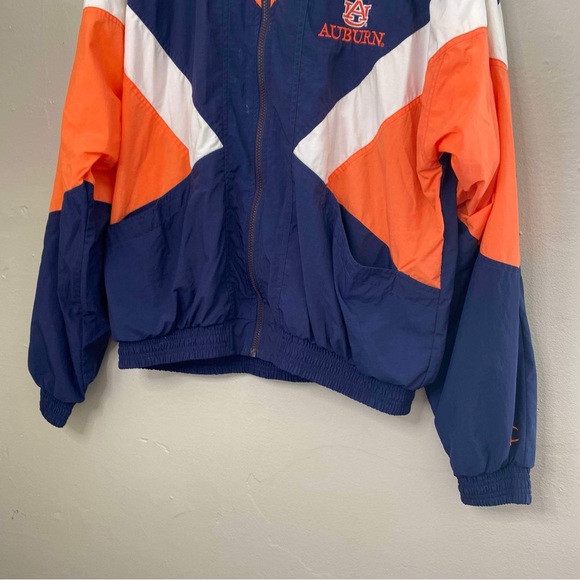 VTG. Champion Auburn Football Colorblock Windbreaker Size XXL - Picture 5 of 9